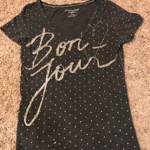 Women American eagle outfitter v neck shirt